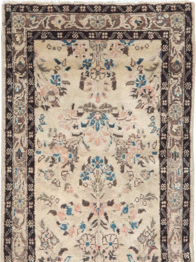 Vintage Persian Hamadan Runner, No.17234 - Staging