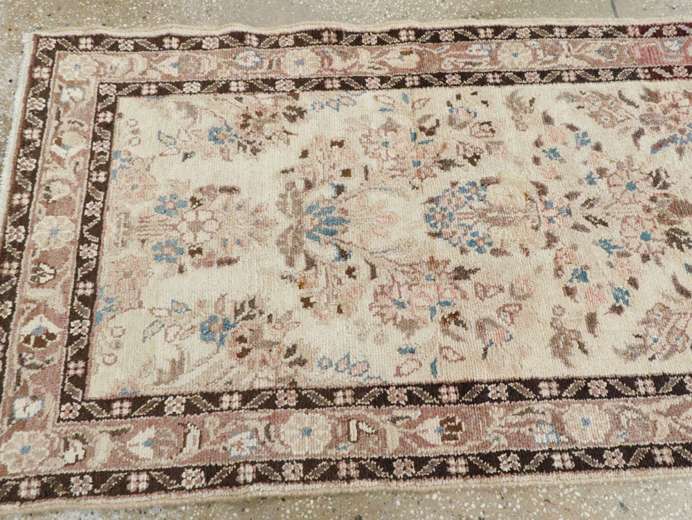 Vintage Persian Hamadan Runner, No.17234 - Staging