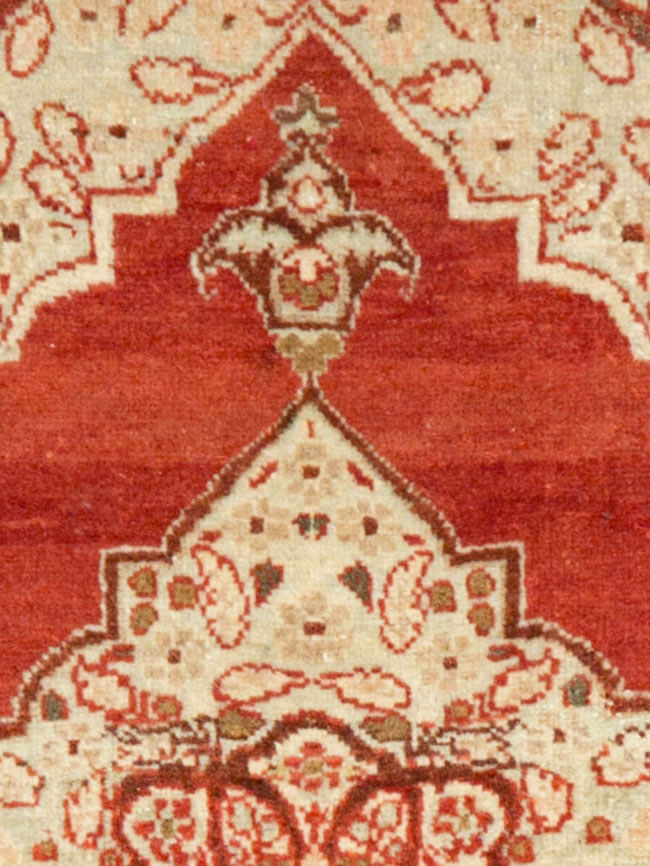 Antique Persian Tabriz Hagi Jalili Rug, No.17248 - Staging