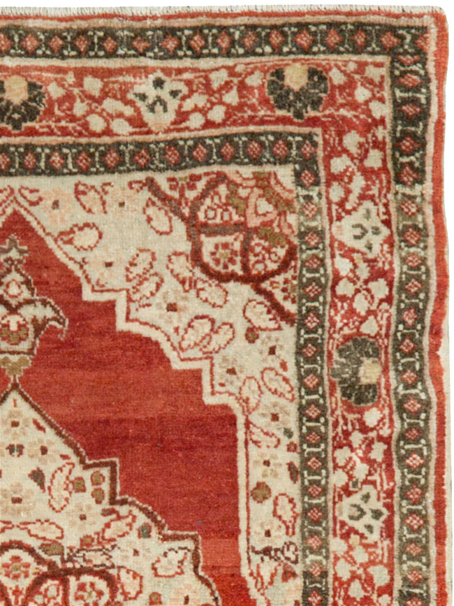 Antique Persian Tabriz Hagi Jalili Rug, No.17248 - Staging