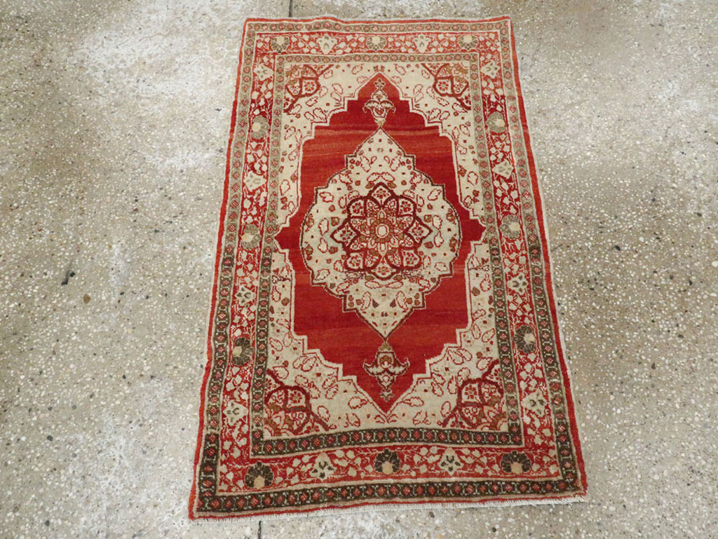 Antique Persian Tabriz Hagi Jalili Rug, No.17248 - Staging