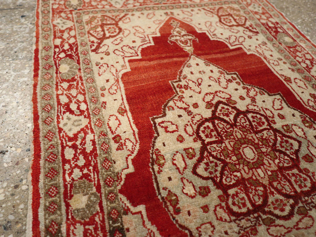 Antique Persian Tabriz Hagi Jalili Rug, No.17248 - Staging