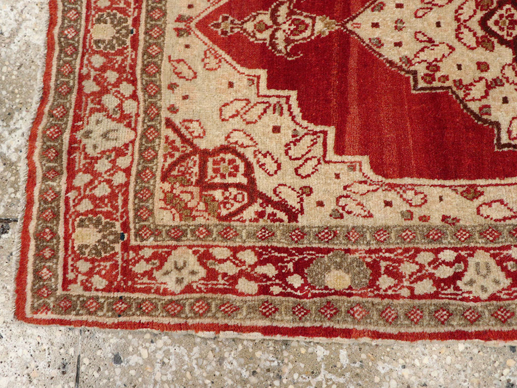 Antique Persian Tabriz Hagi Jalili Rug, No.17248 - Staging