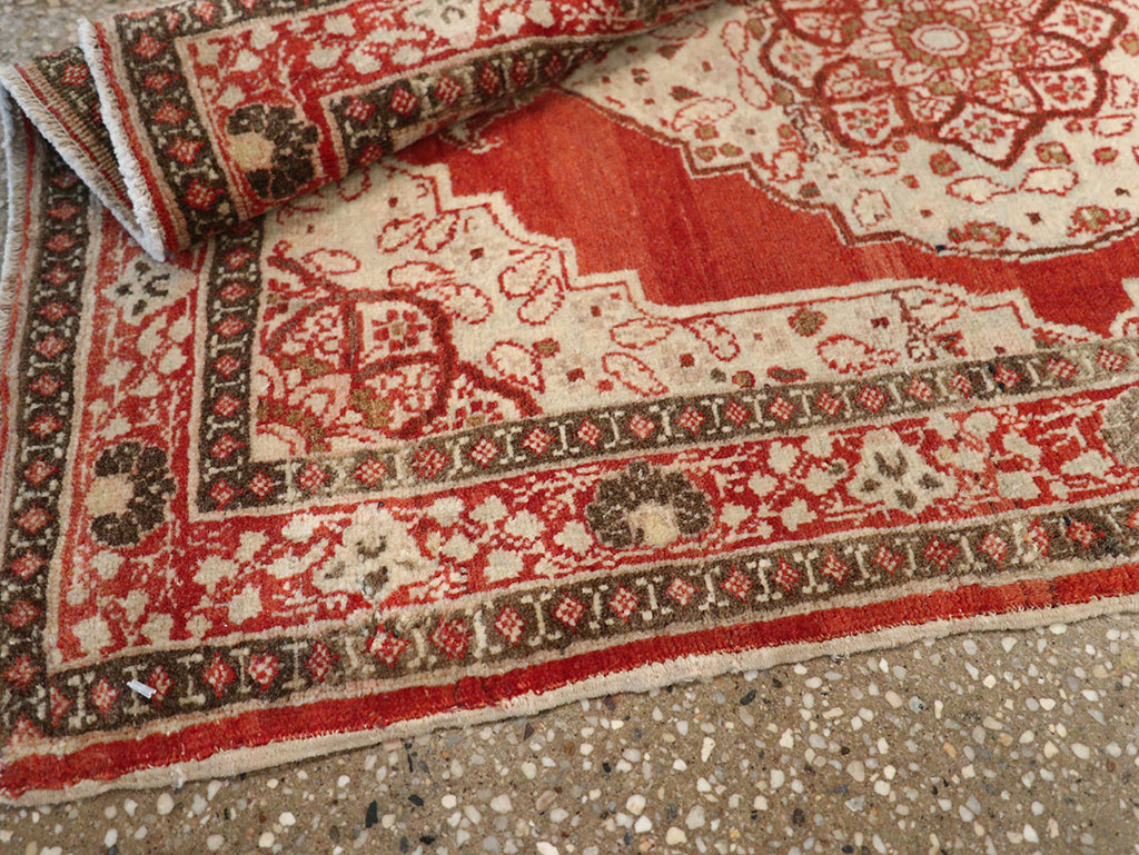 Antique Persian Tabriz Hagi Jalili Rug, No.17248 - Staging