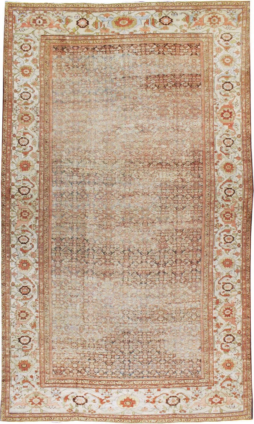 Antique Persian Sultanabad Carpet, No.17262 - Staging