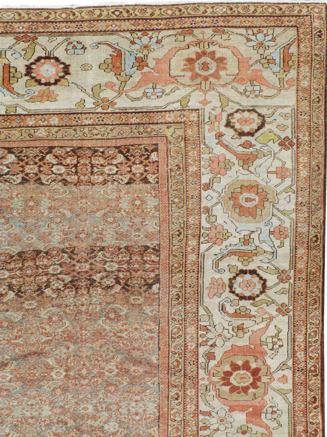 Antique Persian Sultanabad Carpet, No.17262 - Staging