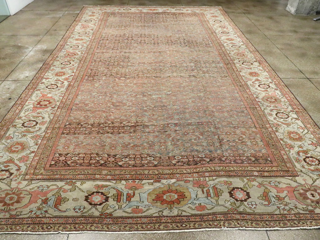 Antique Persian Sultanabad Carpet, No.17262 - Staging