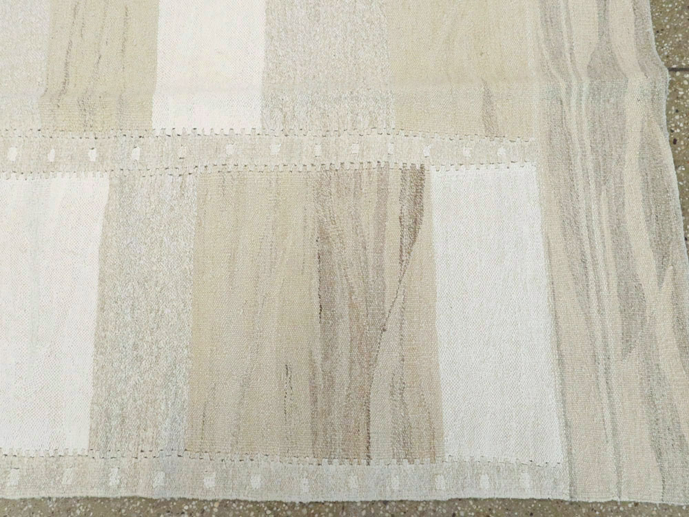 Vintage Turkish Flatweave Kilim, No.17267 - Staging