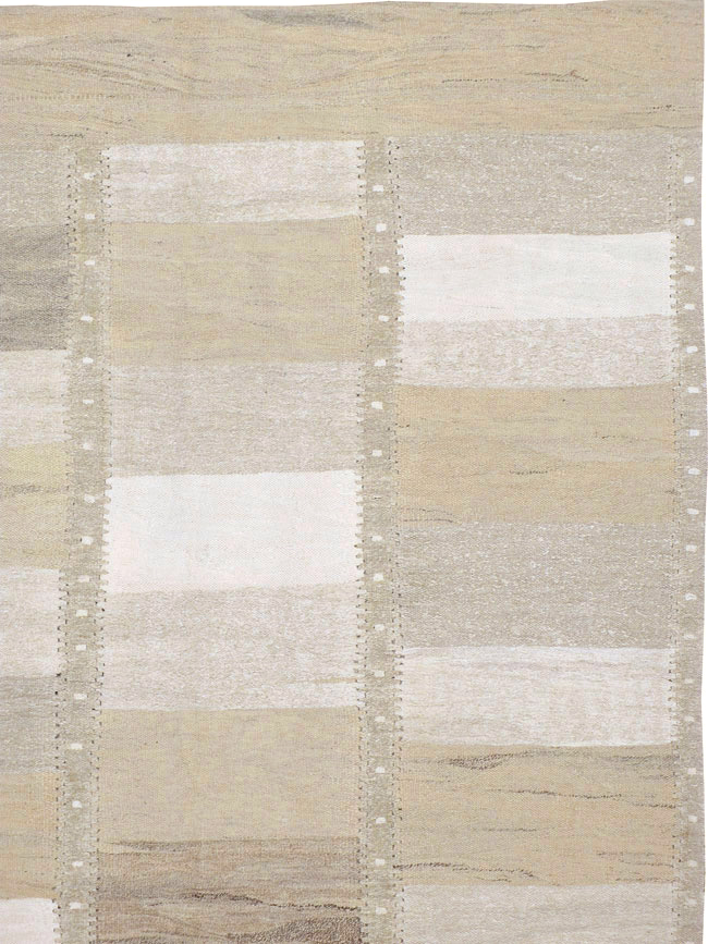 Vintage Turkish Flatweave Kilim, No.17267 - Staging