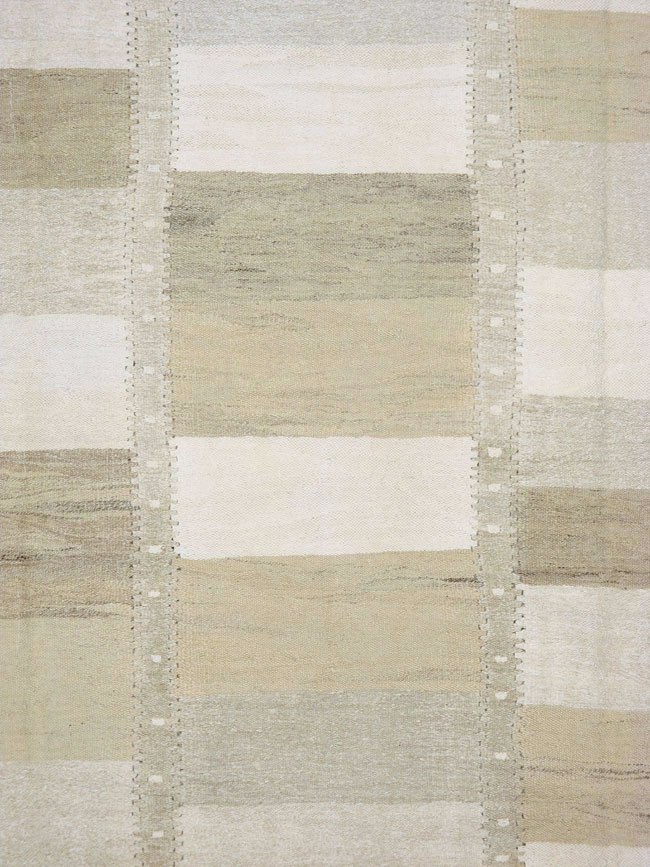 Vintage Turkish Flatweave Kilim, No.17267 - Staging