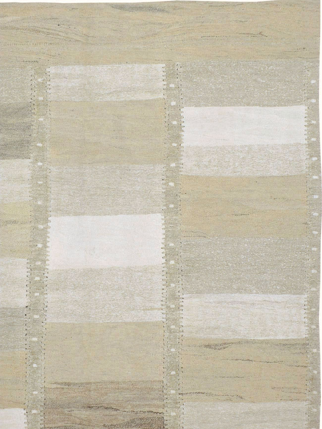 Vintage Turkish Flatweave Kilim, No.17267 - Staging