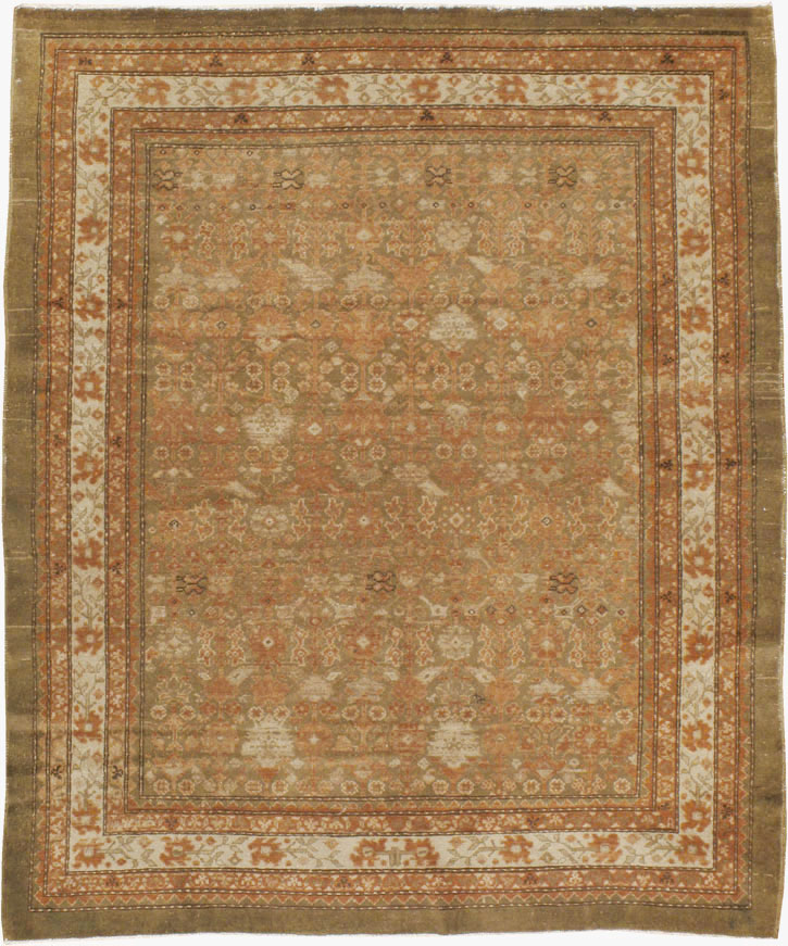 Antique Persian Malayer Rug, No.17278 - Staging