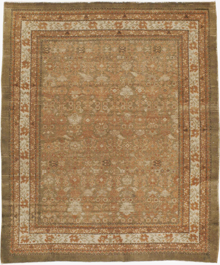 Antique Persian Malayer Rug, No.17278 - Staging