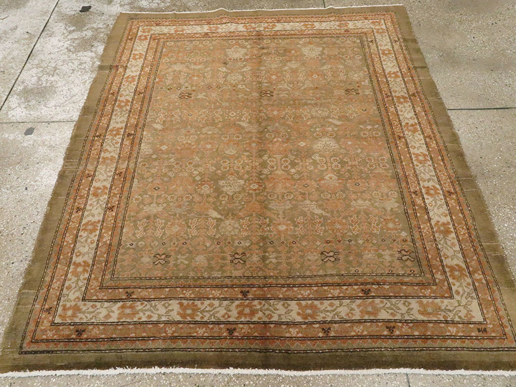 Antique Persian Malayer Rug, No.17278 - Staging