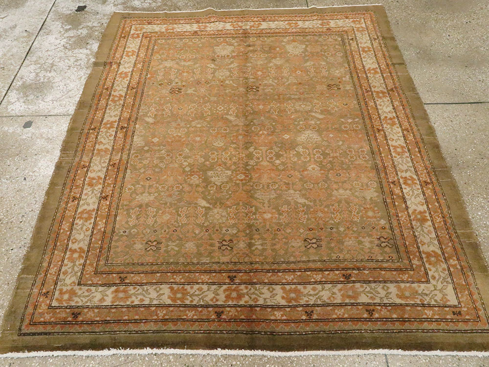 Antique Persian Malayer Rug, No.17278 - Staging