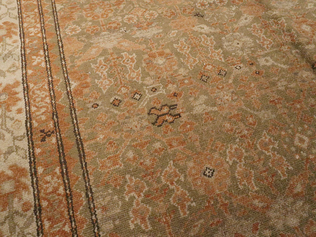 Antique Persian Malayer Rug, No.17278 - Staging