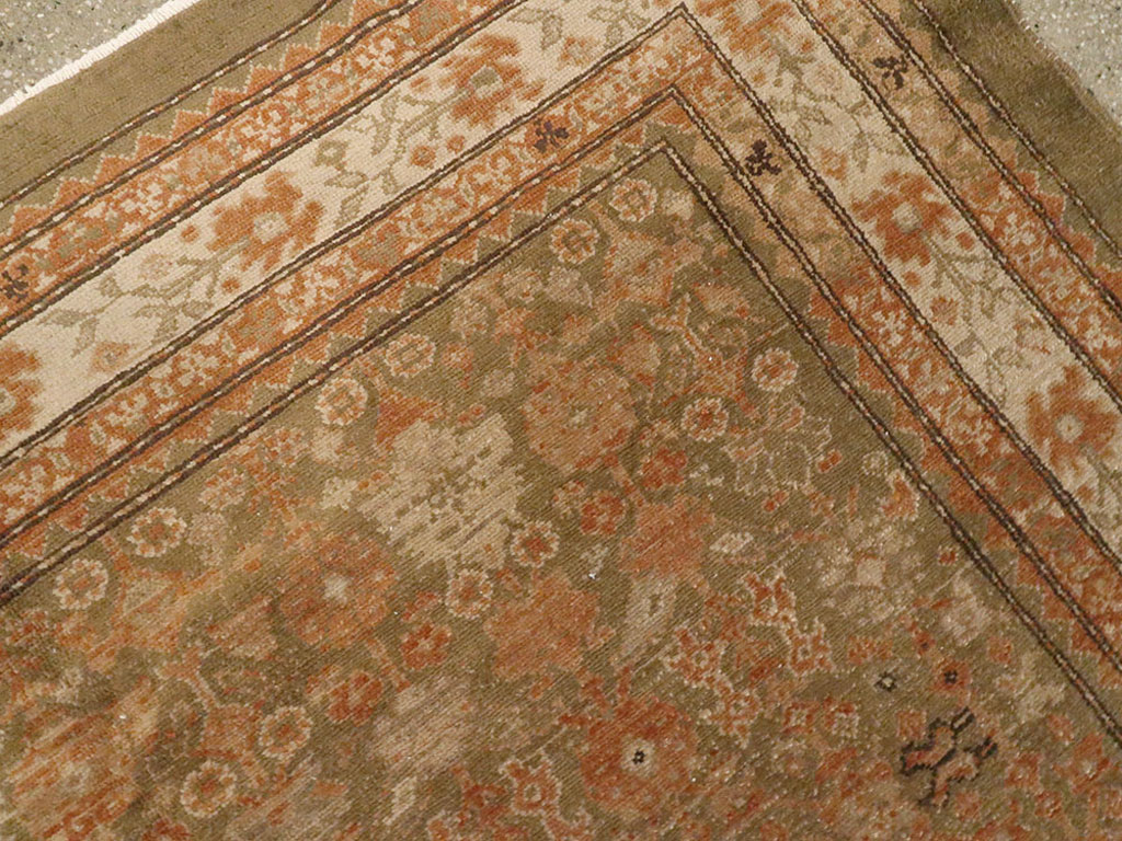 Antique Persian Malayer Rug, No.17278 - Staging