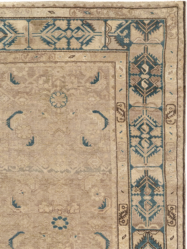 Antique Persian Malayer Rug, No.17313 - Staging