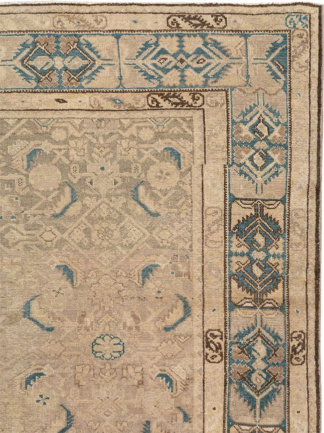 Antique Persian Malayer Rug, No.17313 - Staging