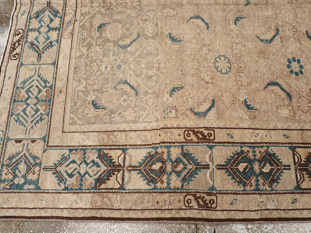 Antique Persian Malayer Rug, No.17313 - Staging