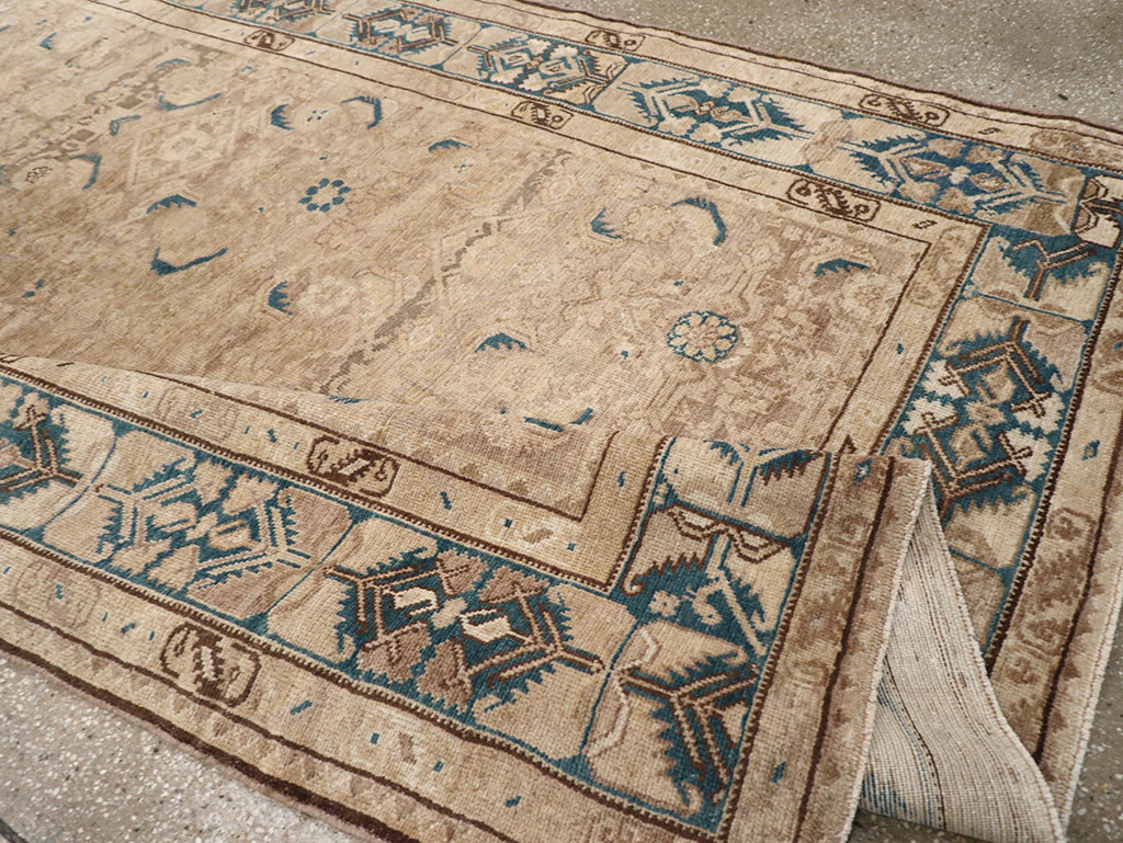 Antique Persian Malayer Rug, No.17313 - Staging