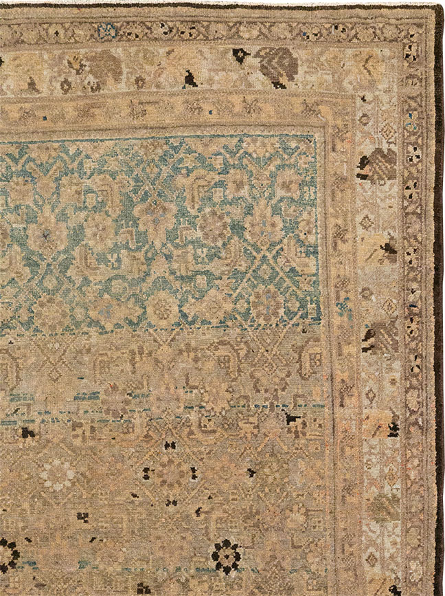 Vintage Persian Malayer Carpet, No.17317 - Staging