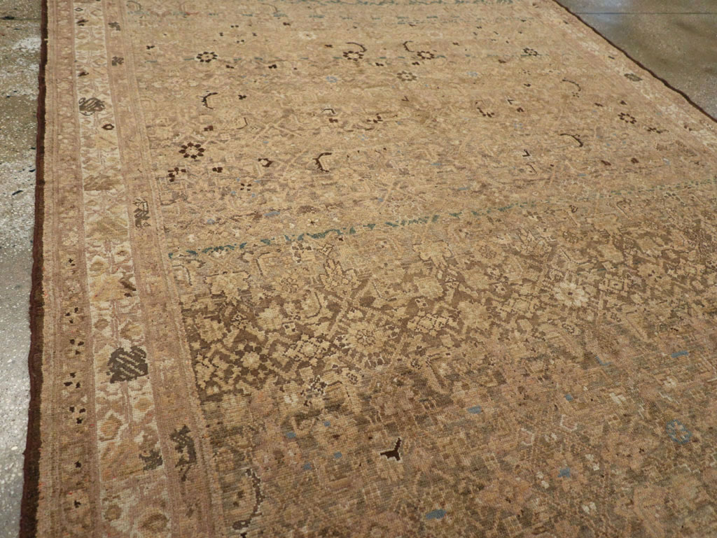 Vintage Persian Malayer Carpet, No.17317 - Staging