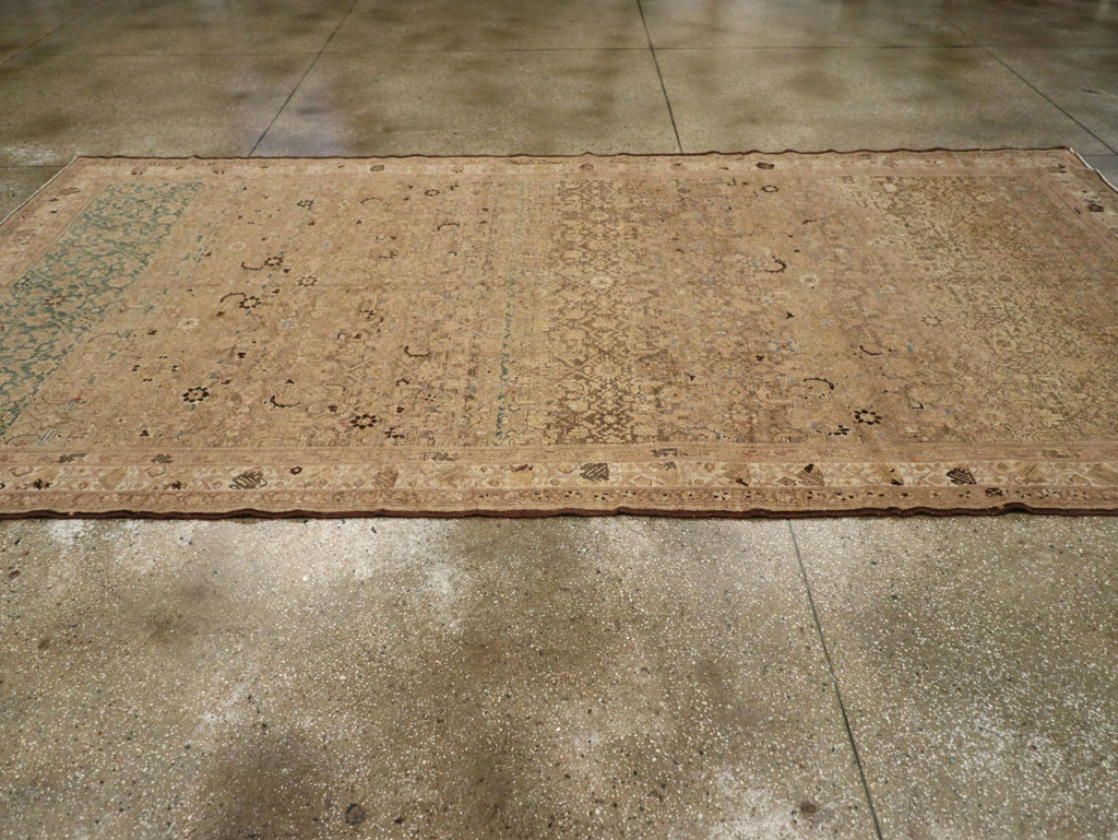 Vintage Persian Malayer Carpet, No.17317 - Staging