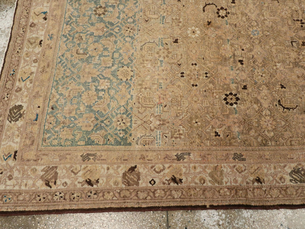 Vintage Persian Malayer Carpet, No.17317 - Staging