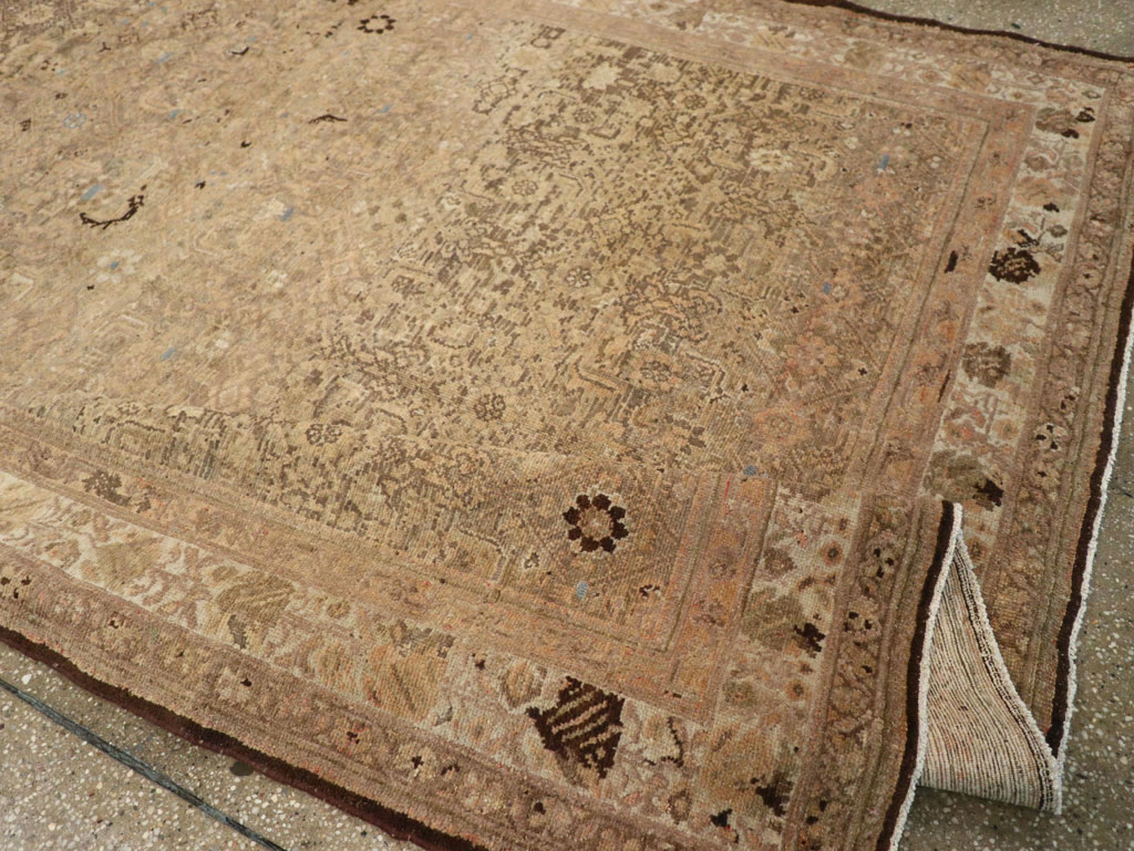 Vintage Persian Malayer Carpet, No.17317 - Staging