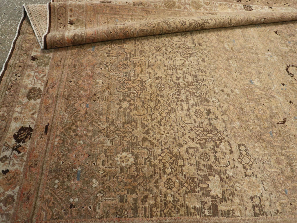 Vintage Persian Malayer Carpet, No.17317 - Staging