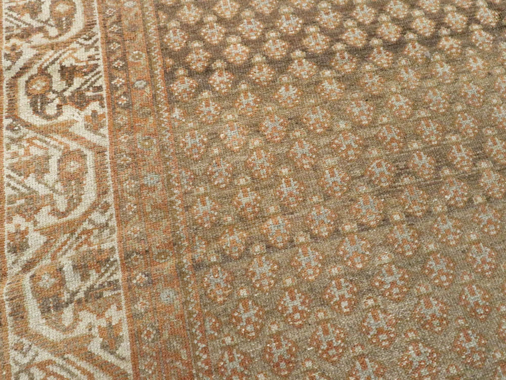 Vintage Persian Malayer Gallery Carpet, No.17326 - Staging