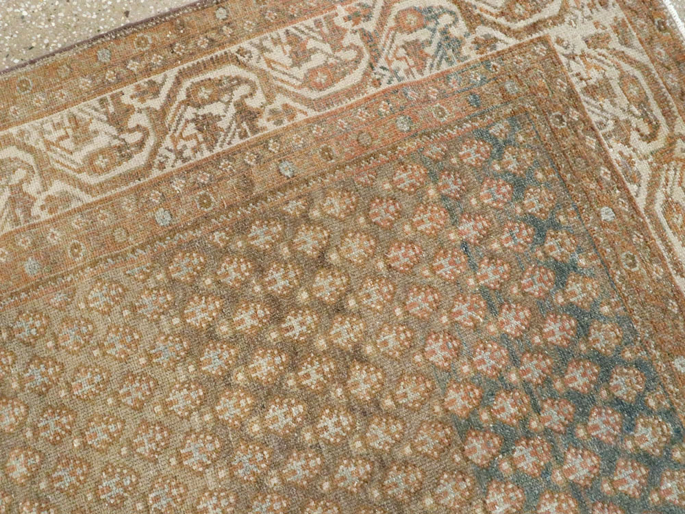 Vintage Persian Malayer Gallery Carpet, No.17326 - Staging