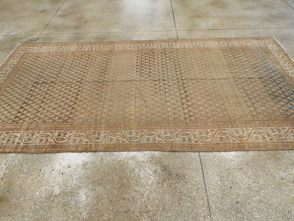 Vintage Persian Malayer Gallery Carpet, No.17326 - Staging