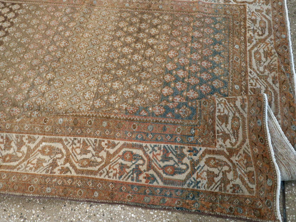 Vintage Persian Malayer Gallery Carpet, No.17326 - Staging