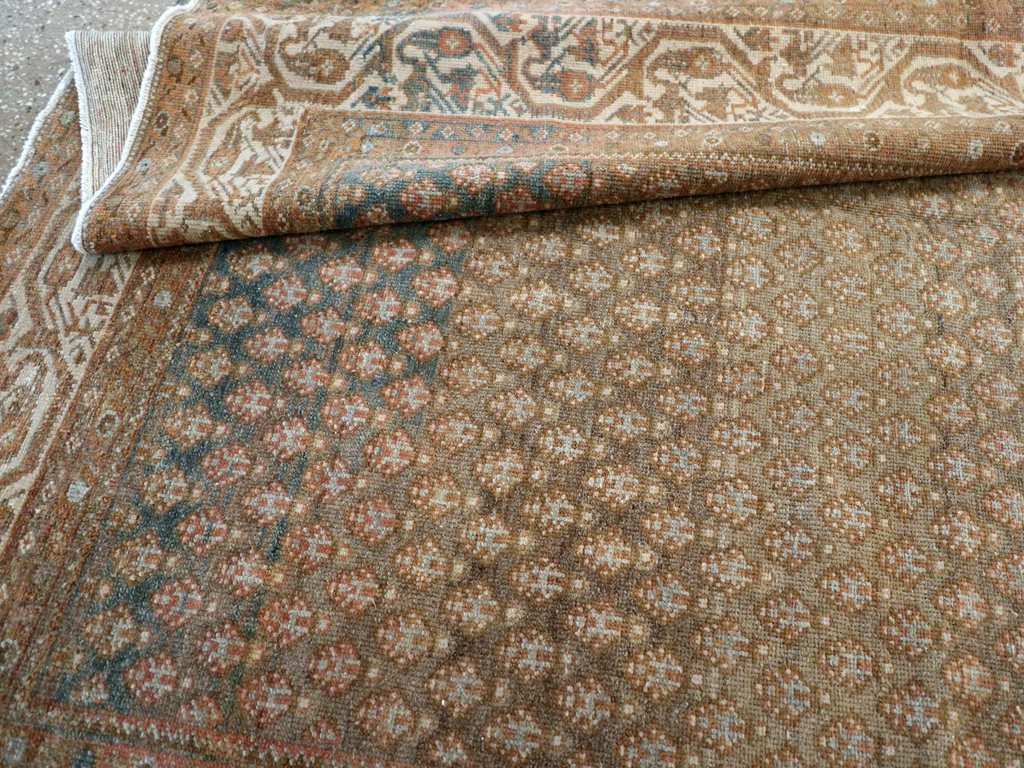 Vintage Persian Malayer Gallery Carpet, No.17326 - Staging