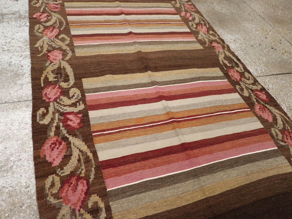 Vintage Russian Bessarabian Rug, No.17334 - Staging