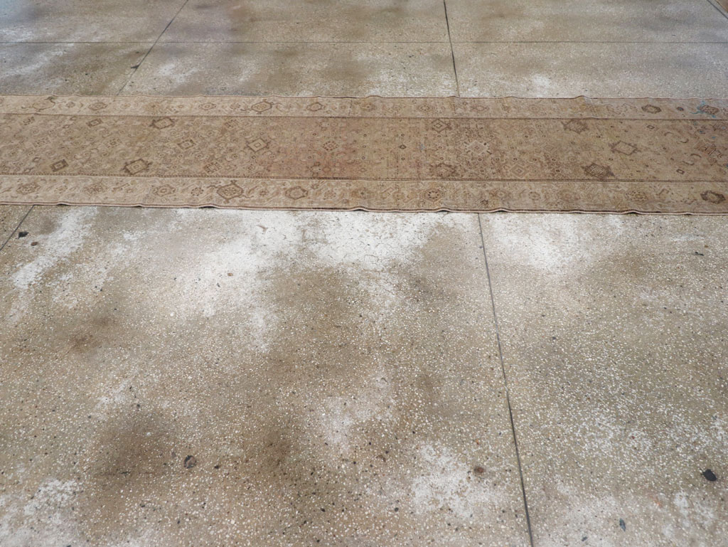 Vintage Persian Malayer Runner, No.17335 - Staging