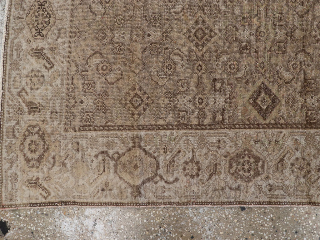 Vintage Persian Malayer Runner, No.17335 - Staging