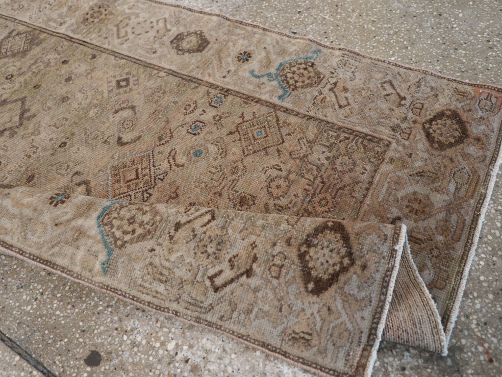 Vintage Persian Malayer Runner, No.17335 - Staging