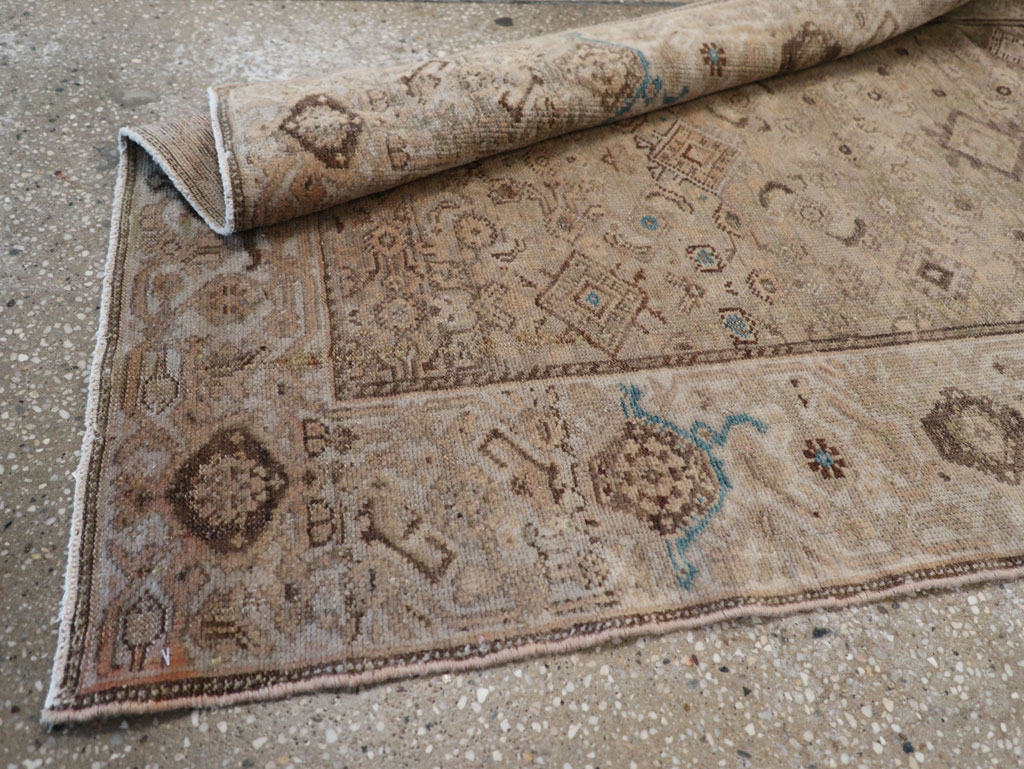 Vintage Persian Malayer Runner, No.17335 - Staging