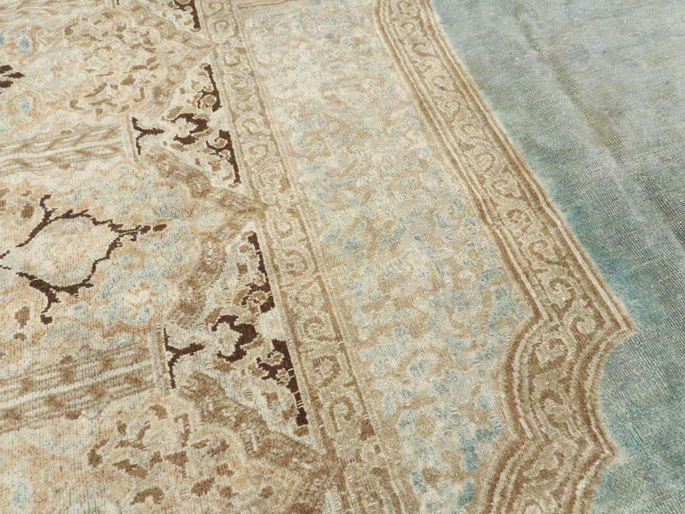 Vintage Persian Kerman Carpet, No.17368 - Staging