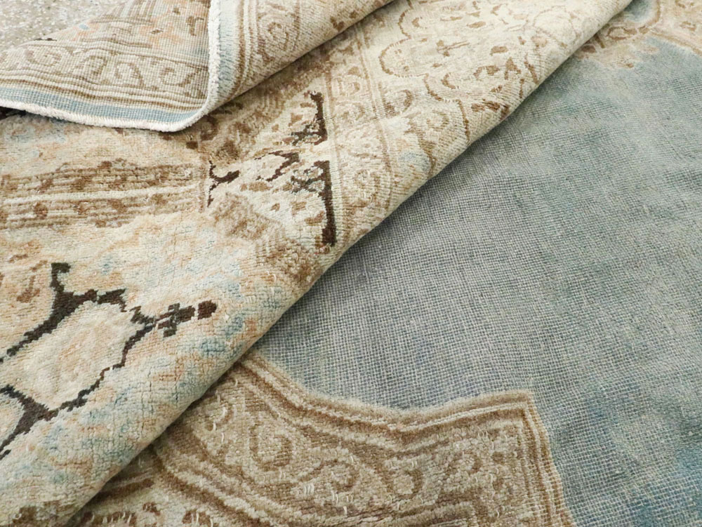 Vintage Persian Kerman Carpet, No.17368 - Staging