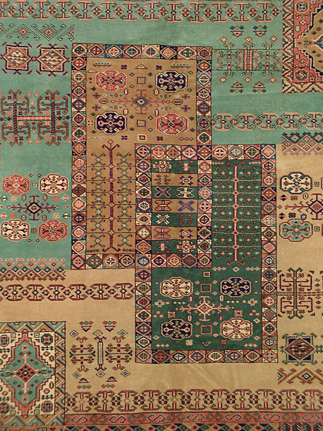 Vintage Turkish Anatolian Carpet, No.17378 - Staging