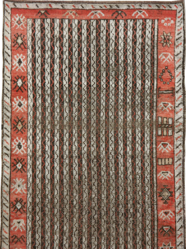 Antique Turkish Ghiordes Runner, No.17418 - Staging