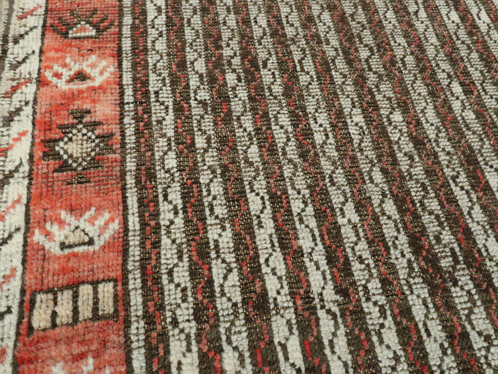 Antique Turkish Ghiordes Runner, No.17418 - Staging