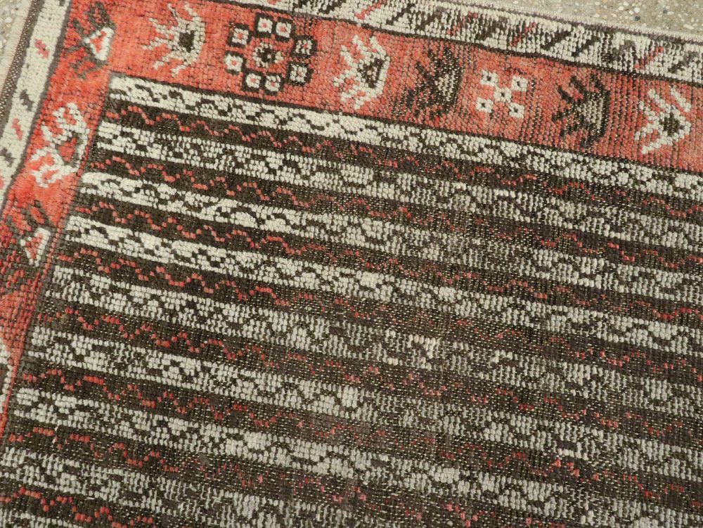 Antique Turkish Ghiordes Runner, No.17418 - Staging