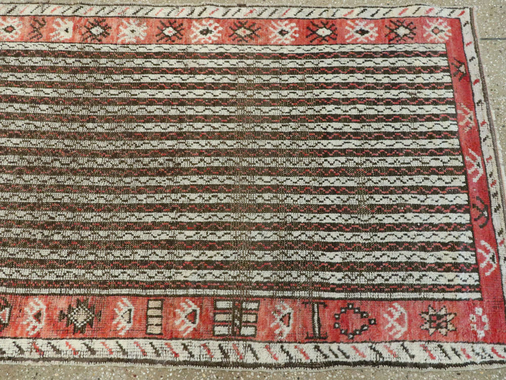 Antique Turkish Ghiordes Runner, No.17418 - Staging