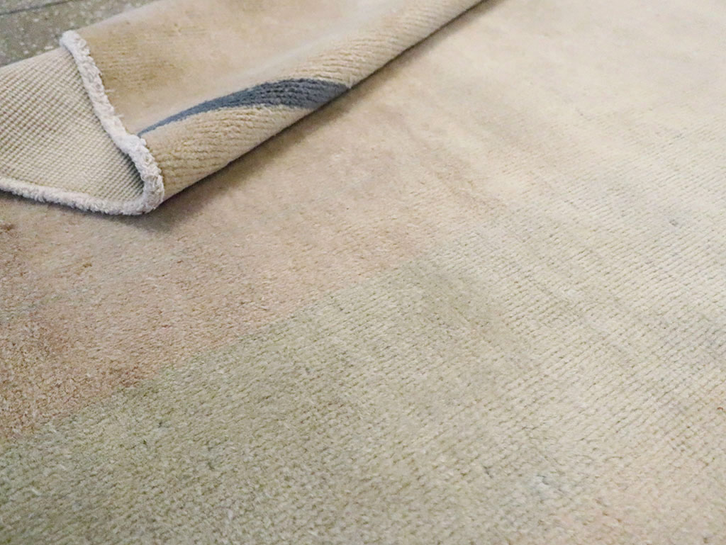 Vintage Turkish Anatolian Modernist Rug, No.17430 - Staging