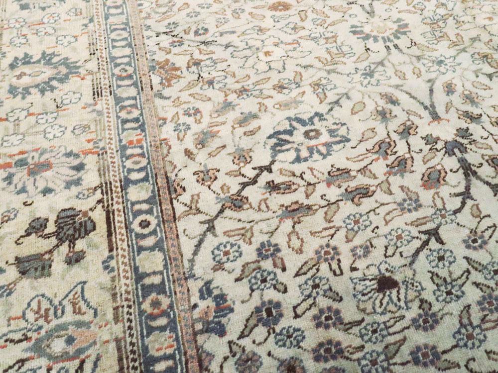 Vintage Turkish Sivas Accent Carpet, No.17439 - Staging